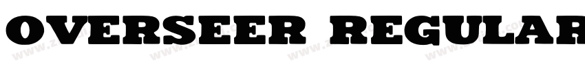 Overseer Regular字体转换